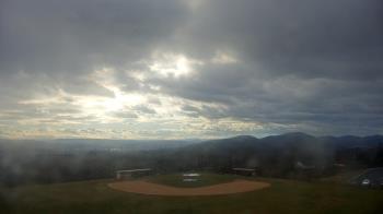 Weather camera view of Allegany HS.