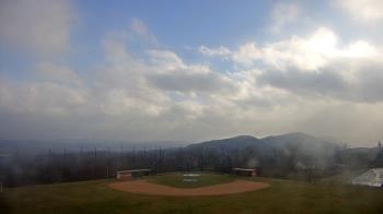Weather camera view of Allegany HS.