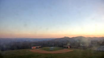 Weather camera view of Allegany HS.