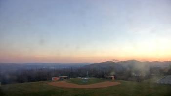 Weather camera view of Allegany HS.