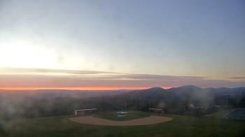 Weather camera view of Allegany HS.