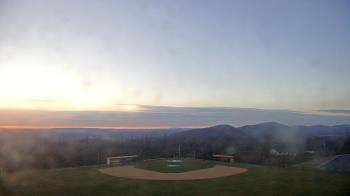 Weather camera view of Allegany HS.