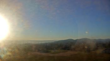 Weather camera view of Allegany HS.