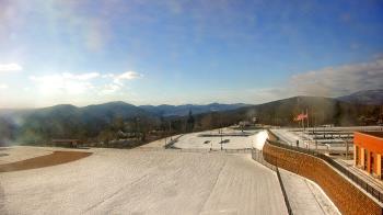 Weather camera view of Allegany HS.