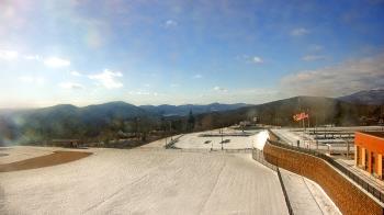 Weather camera view of Allegany HS.