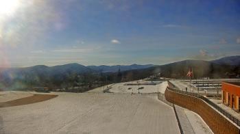 Weather camera view of Allegany HS.