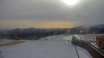 Weather camera view of Allegany HS.