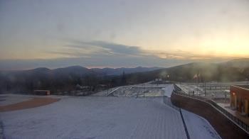 Weather camera view of Allegany HS.