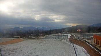 Weather camera view of Allegany HS.