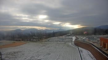 Weather camera view of Allegany HS.