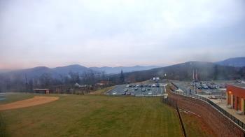 Weather camera view of Allegany HS.