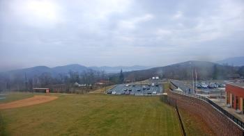 Weather camera view of Allegany HS.