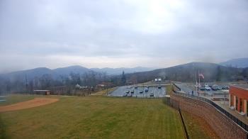 Weather camera view of Allegany HS.