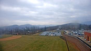 Weather camera view of Allegany HS.