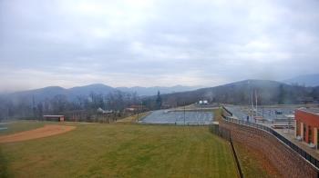 Weather camera view of Allegany HS.