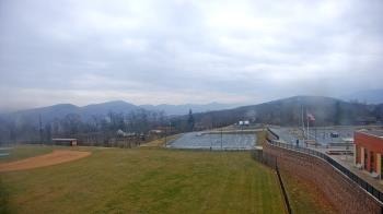 Weather camera view of Allegany HS.