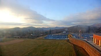 Weather camera view of Allegany HS.