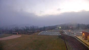 Weather camera view of Allegany HS.