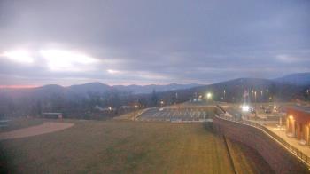 Weather camera view of Allegany HS.