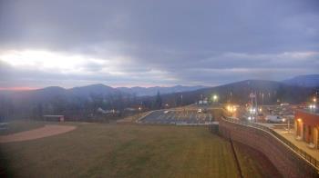 Weather camera view of Allegany HS.