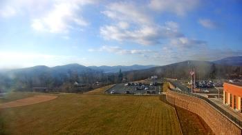 Weather camera view of Allegany HS.