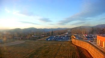 Weather camera view of Allegany HS.