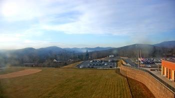 Weather camera view of Allegany HS.