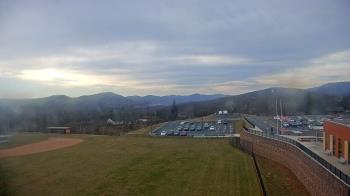 Weather camera view of Allegany HS.