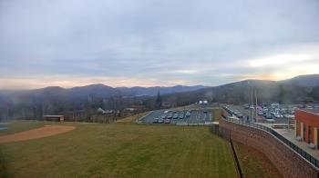 Weather camera view of Allegany HS.