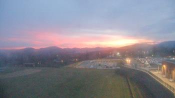 Weather camera view of Allegany HS.