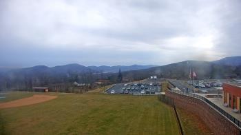 Weather camera view of Allegany HS.