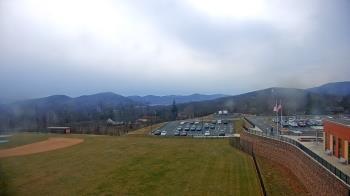 Weather camera view of Allegany HS.