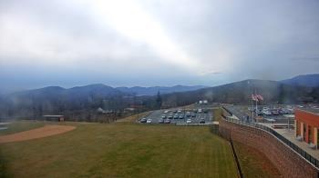 Weather camera view of Allegany HS.