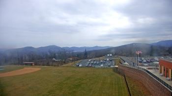 Weather camera view of Allegany HS.