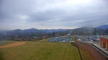 Weather camera view of Allegany HS.