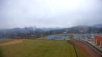 Weather camera view of Allegany HS.