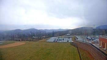 Weather camera view of Allegany HS.