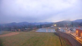 Weather camera view of Allegany HS.