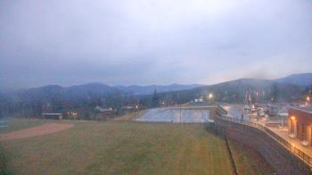 Weather camera view of Allegany HS.