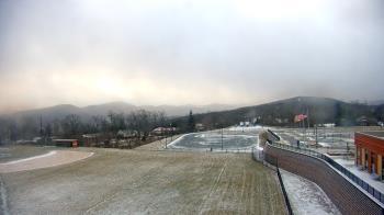 Weather camera view of Allegany HS.