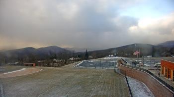 Weather camera view of Allegany HS.