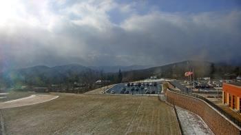 Weather camera view of Allegany HS.