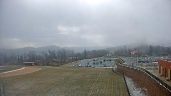 Weather camera view of Allegany HS.