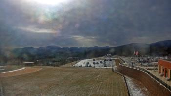 Weather camera view of Allegany HS.
