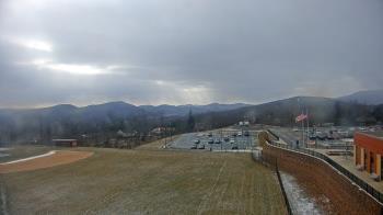 Weather camera view of Allegany HS.