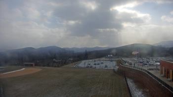 Weather camera view of Allegany HS.