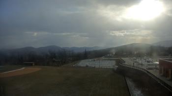 Weather camera view of Allegany HS.