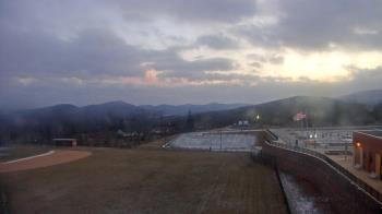 Weather camera view of Allegany HS.