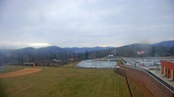 Weather camera view of Allegany HS.