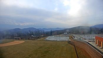 Weather camera view of Allegany HS.